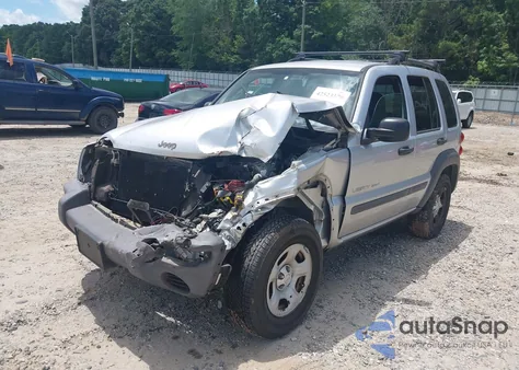 2003 Jeep Liberty Sport из США, поврежденный, VIN 1J4GL48K13W718686